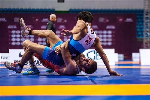 رقابت های کشتی فرنگی قهرمانی آسیا – مغولستان (گزارش تصویری- 3)